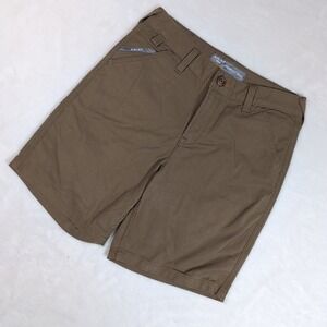 Ariat Rebar Made Tough Shorts Womens 26 Field Khaki DuraStretch Perfect Rise